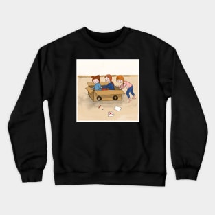 Box-colored Crewneck Sweatshirt